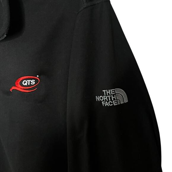 The North Face 1/4 Zip Logo Pullover Shirt Jacket Men’s XL Black Personalized - Picture 5 of 10